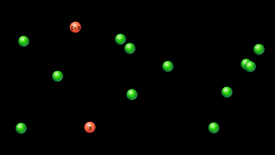 Interaktivní Python hra s pohybujícími se objekty